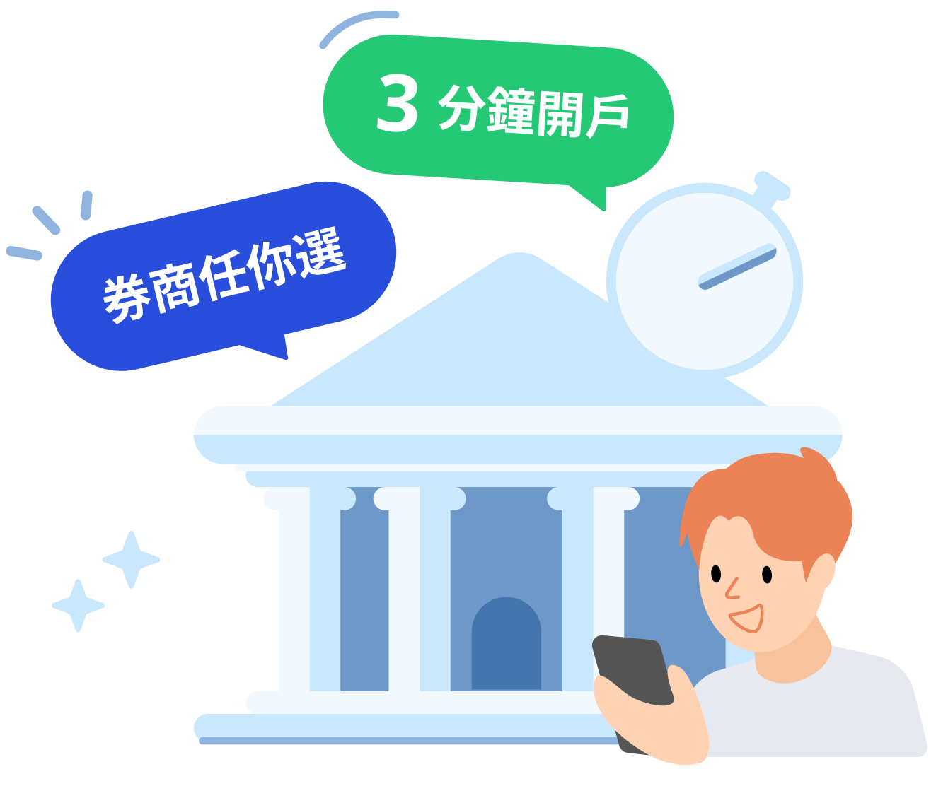 連線各大券商，立即加入投資陣線！